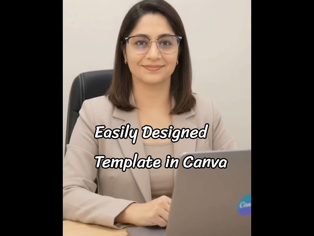 How to Easily Create a Canva Template | Canva Tutorial for Beginners #shorts