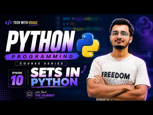 Sets in Python Explained | Python Set Methods for Beginners