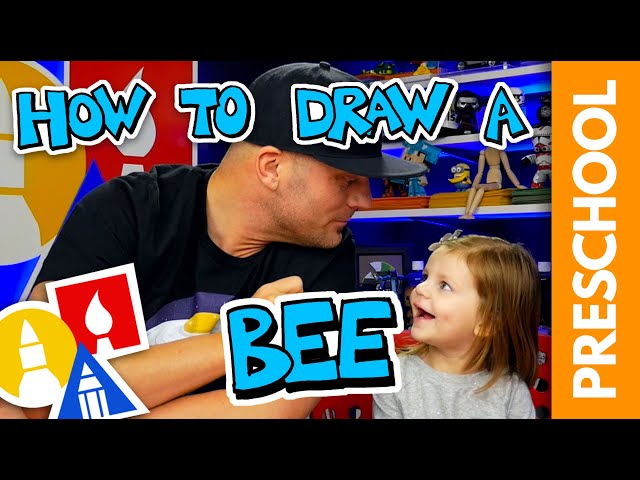 Drawing A Bee With My 2-Year-Old - Preschool