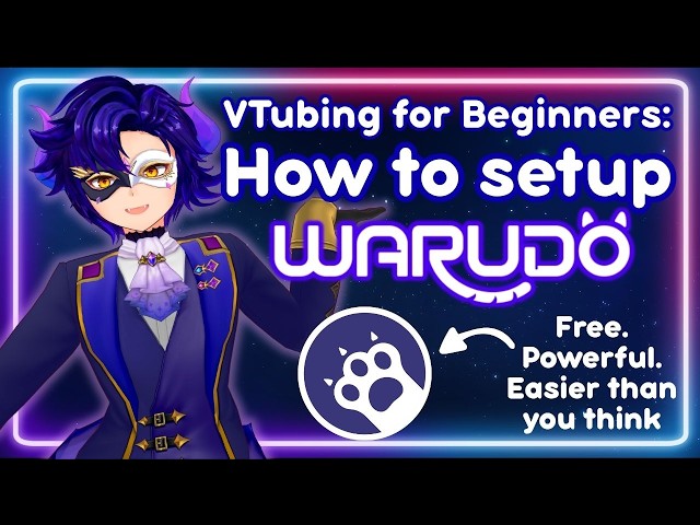How to start VTubing in Warudo FULL tutorial for beginners + Dark Souls Blueprint Example