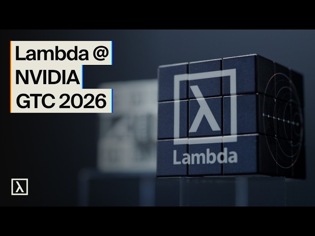 Lambda at NVIDIA GTC 2026 - Day 1 Recap
