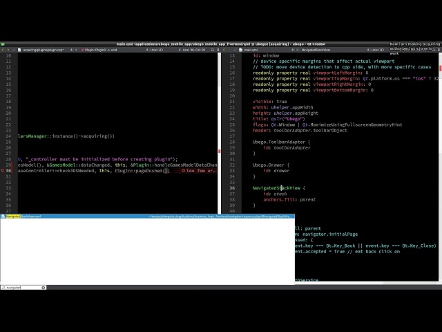 Мобильное приложение C++ Qt QML  ༼ つ ◕_◕ ༽つ  Уличные квесты Ubego - ubego.ru