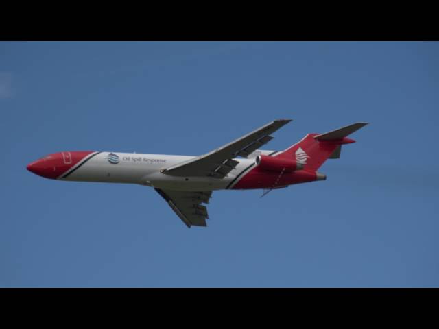 Boeing 727 at Farnborough Airshow 2016 - 4K
