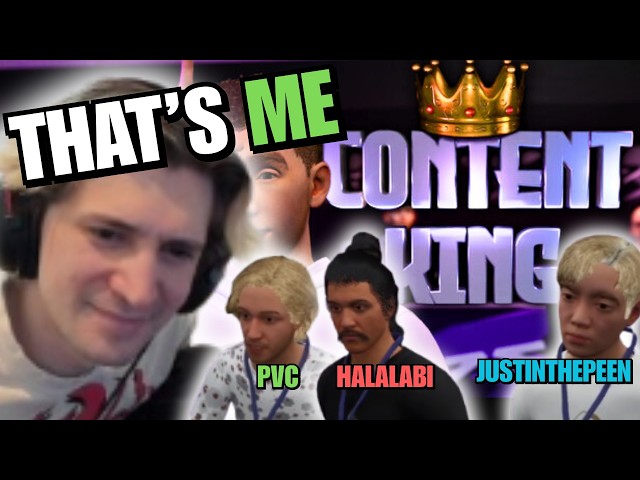 xQc RESTARTS as a NEW STREAMER in Content King