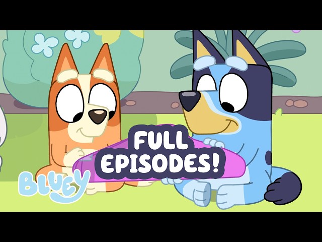 Bluey and Bingo play Pass the Parcel!💙🎁 | FULL EPISODES | Bluey