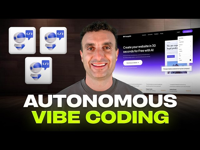 Agentic orchestration for vibe coding - Why Autonomous Agents a Must to Vibe Code a New Website