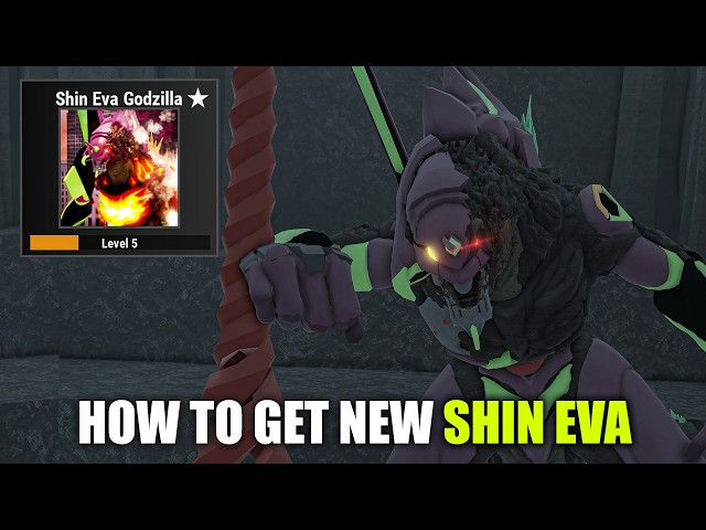 HOW TO GET NEW SHIN EVA GODZILLA ! | Kaiju Alpha Guide