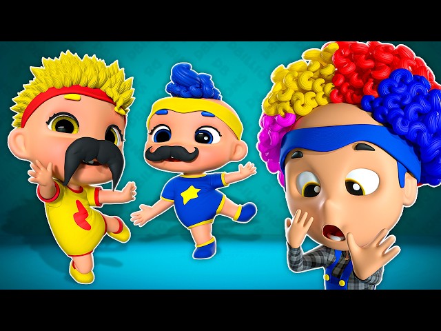 Lost Mustache with Baby DB | D Billions Kids Songs
