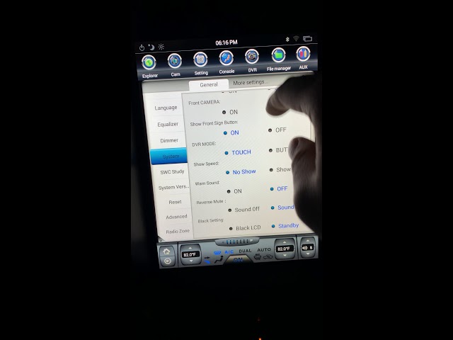 Phoenix Android Radio: Change Celsius to Fahrenheit / KM to MPH (Unit System: US)