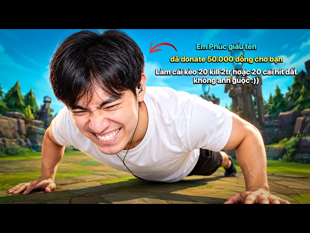 I HAD TO DO TOO MANY PUSH-UPS AFTER ACCEPTING A VIEWER CHALLENGE