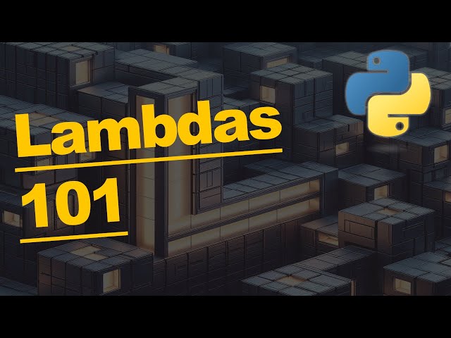 5 Simple Ways to use Lambda Functions in Python