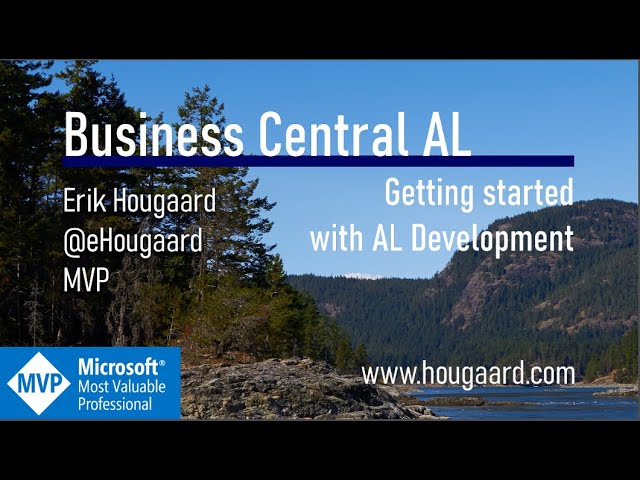 Getting started with Business Central AL Development