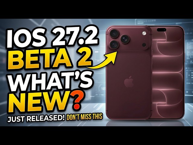 iOS 27.2 Beta 2 JUST Released! What’s New? 🚨 Full First Look