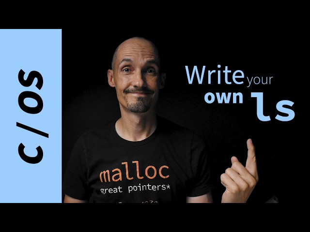 Write your own ls (dir listing in C)