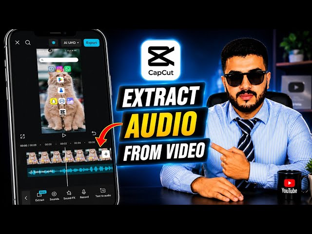 How To Extract Audio From Video In CapCut  - step by step
