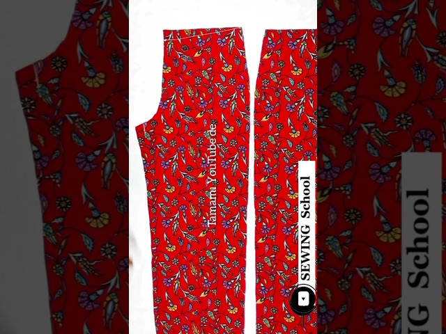 Very easy trousers cutting and sewing.#shorts #shortsvideo #shortvideo