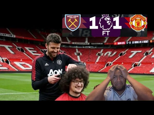 SESKO RESCUES MAN UTD | NO HAIRCUT UNITED STRAND | WEST HAM 1-1 MANCHESTER UNITED 