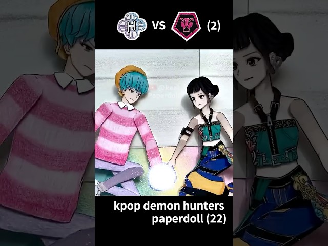 Kpop Demon Hunters Paper doll 22 #케데헌