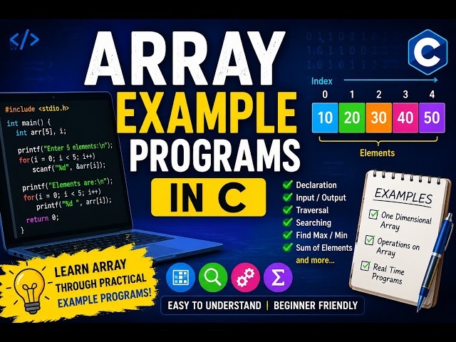 21 Array   Example Programs