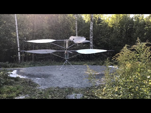 Coaxial Levitator 2 First crash....