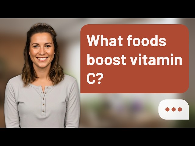 What foods boost vitamin C? | Vitamin C Boost