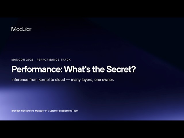 Performance: What’s the Secret?