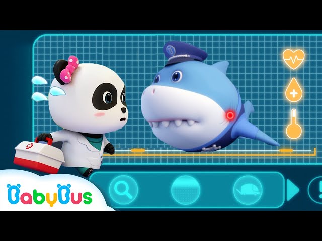 นายอำเภอฉลาม | สุดยอดทีมกู้ภัย | การ์ตูนเด็ก | เบบี้บัส | Kids Cartoon | BabyBus