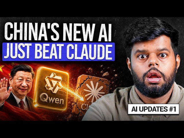 China Just Dropped a Free AI That Beats Claude (+12 AI Updates)