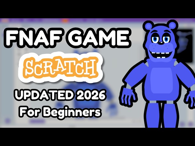 How to Make a FNAF GAME on Scratch - Part 1 [Beginner Friendly]