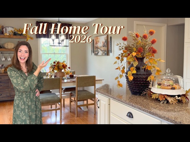 COZY FALL HOME TOUR 2026 | Traditional Autumn Decorating Ideas for Your Entire Home