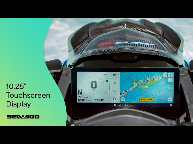 Tap into extraordinary with the 10.25" Display | Sea-Doo