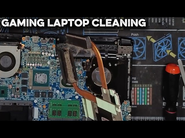 How to Clean and Repaste a Gaming Laptop the Right Way #304