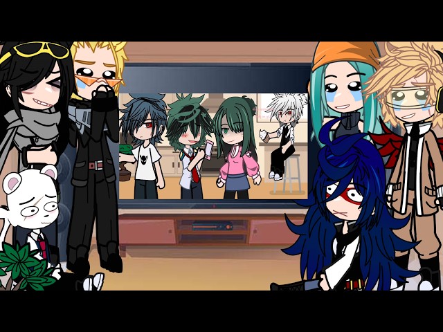 Pro heroes react to take out the trash | meme/trend || MHA/BNHA || AU |