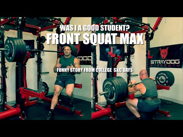 Athletic Mass Program. Front Squat & Vertical Test