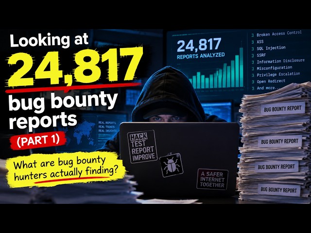 I Analyzed 24,817 Bug Bounty Reports Here’s What Hackers Actually Find (part 1 of 2)