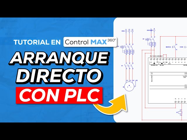 How to design and simulate a direct start with an S7-1200 PLC | ControlMAX 360