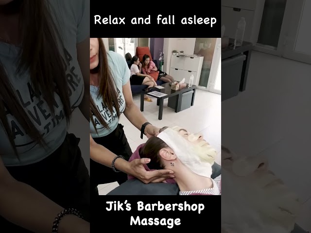 Fall asleep while watching Jik's relaxing massage video #shorts #trends