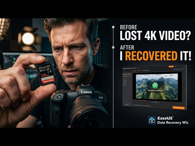 EaseUS Data Recovery 20.8 Review: Best SD Card Recovery Software|I Recovered My Formatted 4K Footage