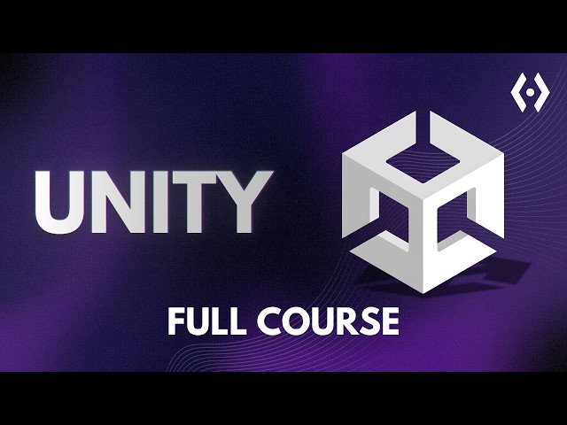 Unity Tutorial for Beginners 2025 | Learn Unity 2D & 3D Game Development Step by Step