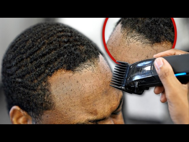 HAIRCUT TUTORIAL: The Ultimate COWLICK Guide for 360 Waves