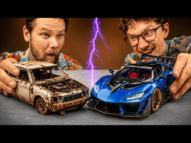 WE RACED A $1 DIY CAR AGAINST A $1,000,000 RC MONSTER! 🏎️💥