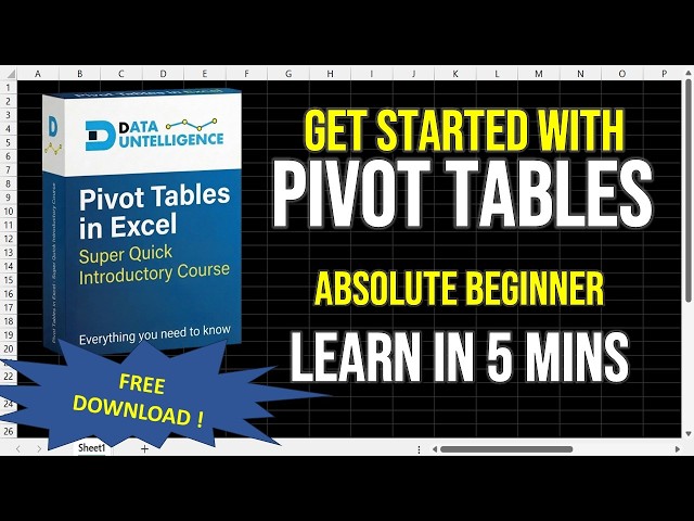 YouTube's Fastest Beginner Pivot Table Guide