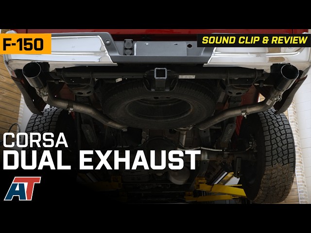 2021-2026 5.0L F-150 Corsa Performance Sport Dual Exhaust Review & Sound Clip
