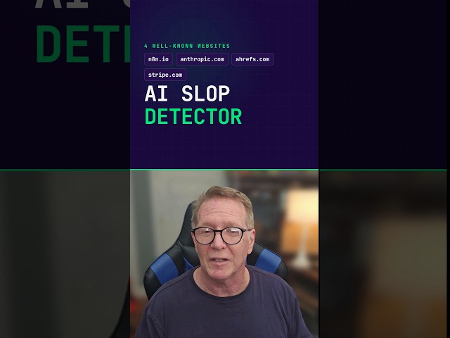 I Ran 4 Big Websites Through an AI Slop Detector | Why Jev Matters
