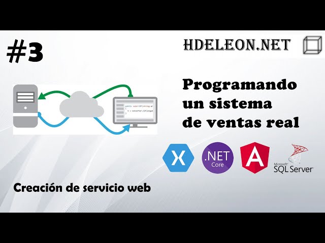 #3 Programming a real sales system | Creating the web service