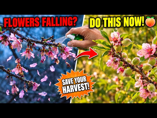 Peach Flowers Are Falling Off? Do THIS Immediately Before You Lose Your Entire Harvest