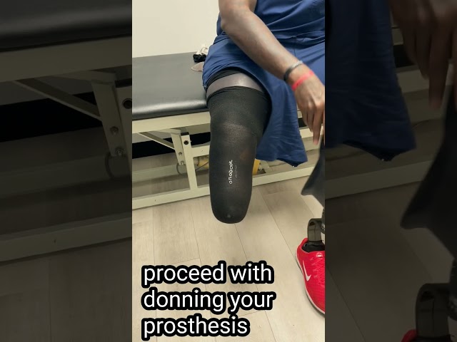 Donning a Suction Prosthesis