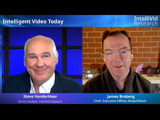 Intelligent Video Today 2026 - StreamShark  - James Broberg