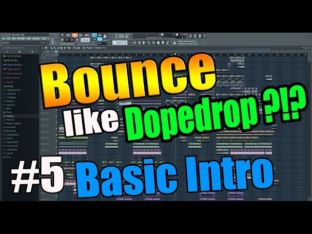 How to make: BOUNCE like DOPEDROP [EP.5 - Basic Intro] (FL Studio)