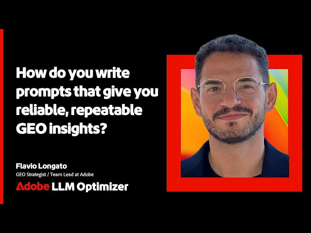 How Do You Write Prompts That Give You Reliable, Repeatable GEO Insights?